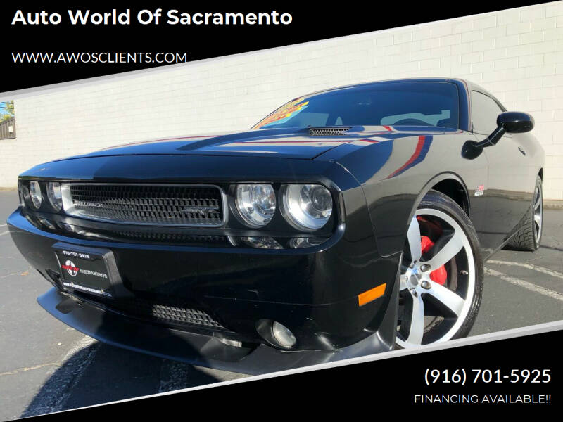 2012 Dodge Challenger for sale at Auto World of Sacramento in Sacramento CA