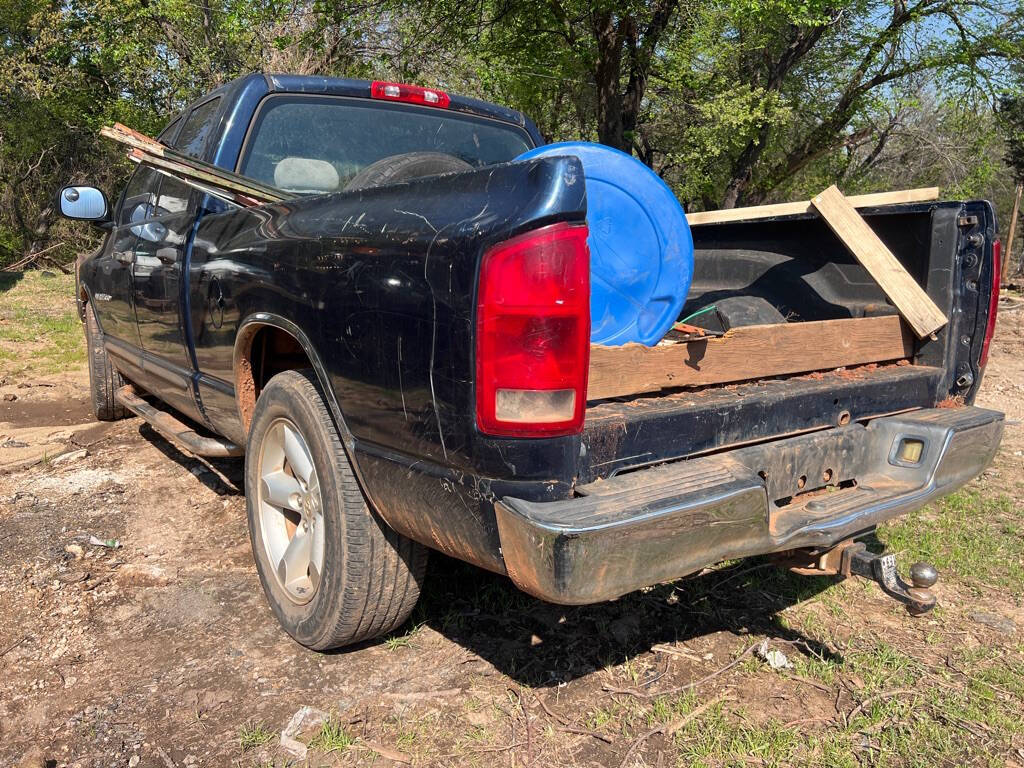 Blue 2004 Dodge Ram 1500 ST 7