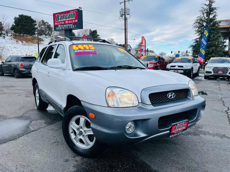 2003 Hyundai Santa Fe for sale at Bargain Auto Sales LLC in Garden City ID