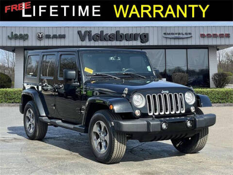 2017 Jeep Wrangler Unlimited for sale at Vicksburg Chrysler Dodge Jeep Ram in Vicksburg MI