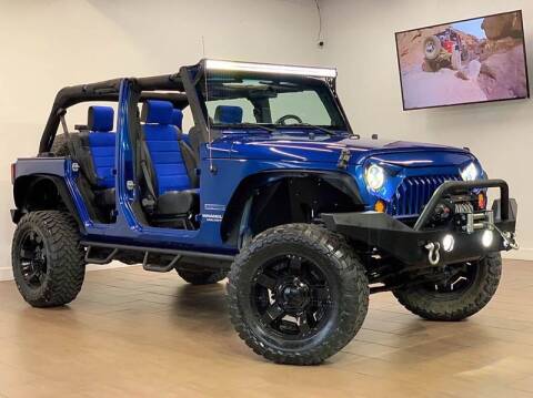 2010 Jeep Wrangler Unlimited for sale at Texas Prime Motors in Houston TX