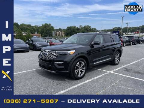 2020 Ford Explorer for sale at Impex Auto Sales in Greensboro NC