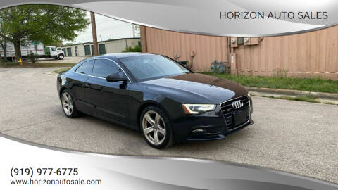 2014 Audi A5 for sale at Horizon Auto Sales in Raleigh NC