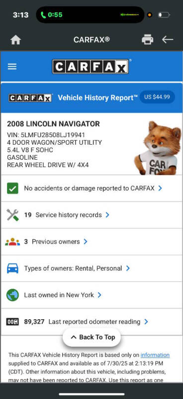 2008 Lincoln Navigator