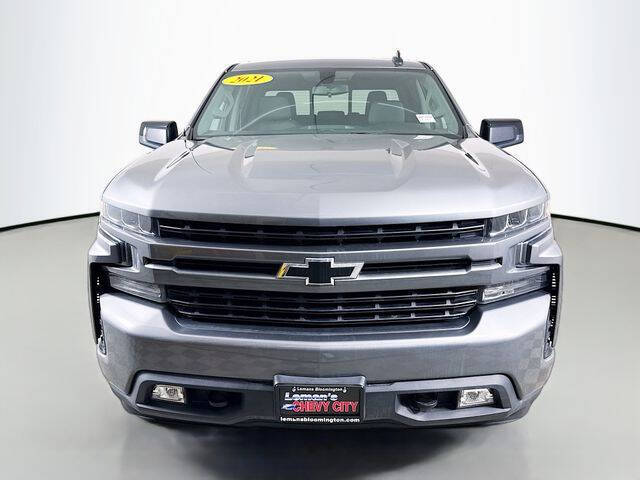 Used 2021 Chevrolet Silverado 1500 RST with VIN 3GCUYEED5MG211974 for sale in Bloomington, IL