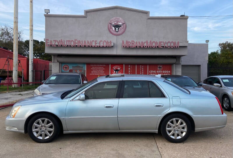 2011 Cadillac DTS for sale at Eazy Auto Finance in Dallas TX