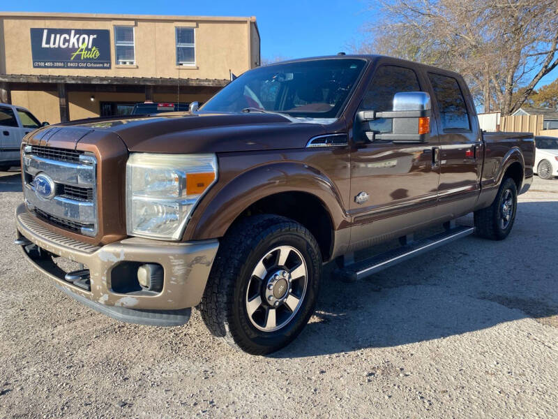 2011 Ford F-250 Super Duty for sale at LUCKOR AUTO in San Antonio TX