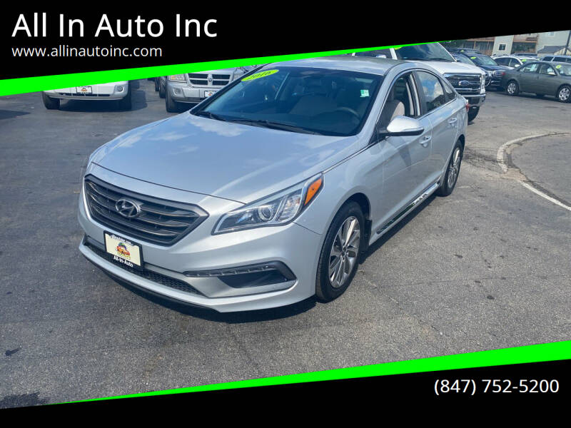 2016 Hyundai Sonata for sale at All In Auto Inc in Palatine IL