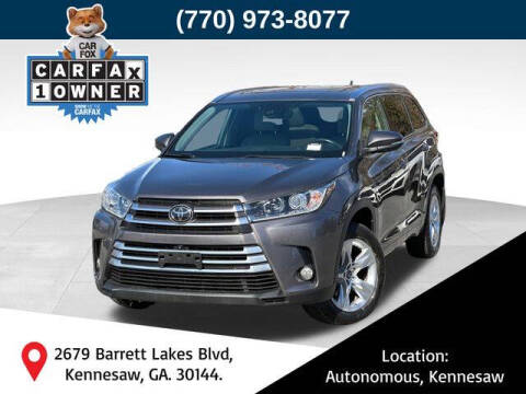 2018 Toyota Highlander Limited