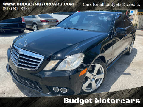 2010 Mercedes-Benz E-Class for sale at Budget Motorcars in Tampa FL