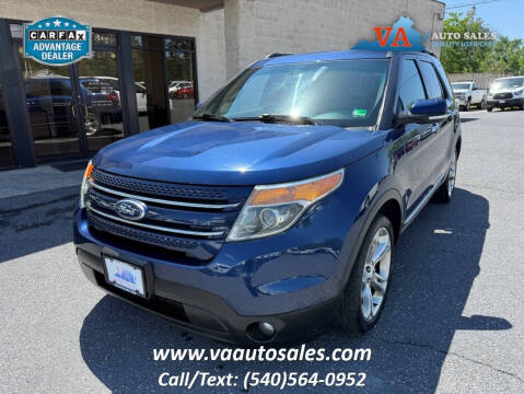 2012 Ford Explorer for sale at Va Auto Sales in Harrisonburg VA