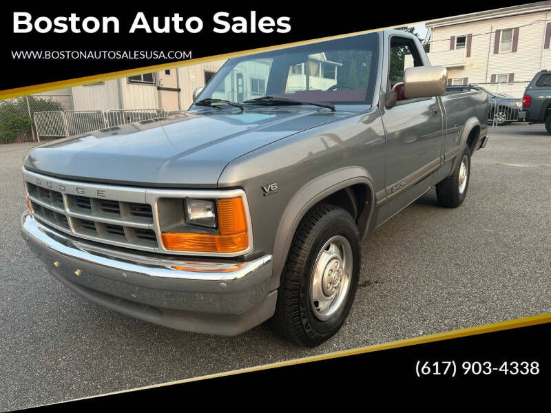 1991 Dodge Dakota for sale at Boston Auto Sales in Brighton MA