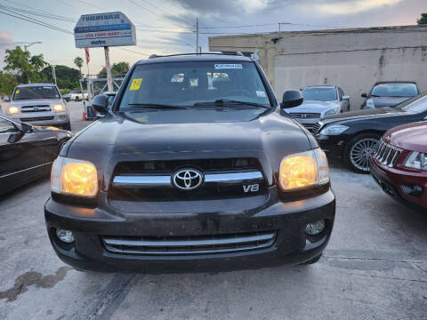 2006 Toyota Sequoia for sale at 1st Klass Auto Sales in Hollywood FL