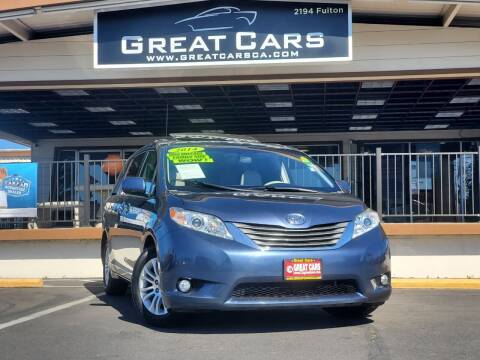 2014 Toyota Sienna for sale at Great Cars in Sacramento CA