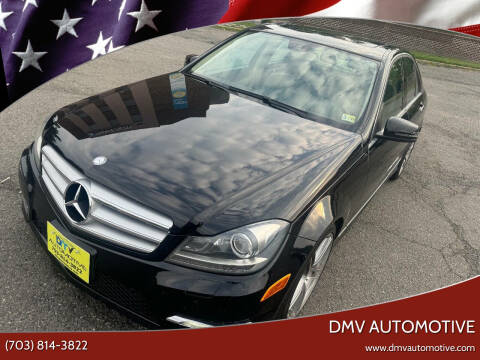 2013 Mercedes-Benz C-Class for sale at dmv automotive in Falls Church VA