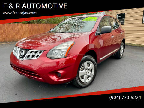 2014 Nissan Rogue Select for sale at F & R AUTOMOTIVE in Jacksonville FL