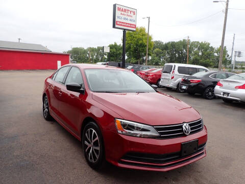 2016 Volkswagen Jetta for sale at Marty's Auto Sales in Savage MN