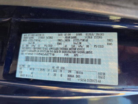 2009 Ford E-Series E-150 XL