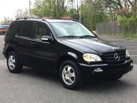 2002 Mercedes-Benz M-Class for sale at Kaners Motor Sales in Huntingdon Valley PA