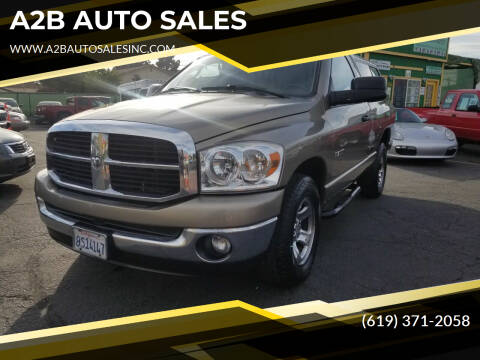 2008 Dodge Ram Pickup 1500 for sale at A2B AUTO SALES in Chula Vista CA