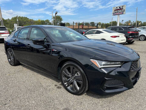 2022 Acura TLX for sale at SKY AUTO SALES in Detroit MI