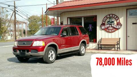2002 Ford Explorer for sale at Cockrell's Auto Sales in Mechanicsburg PA