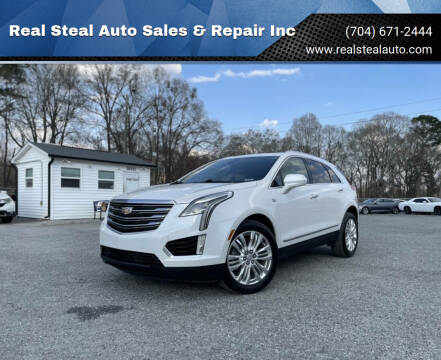 2017 Cadillac XT5 for sale at Real Steal Auto Sales & Repair Inc in Gastonia NC