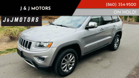 2014 Jeep Grand Cherokee for sale at J & J MOTORS in New Milford CT