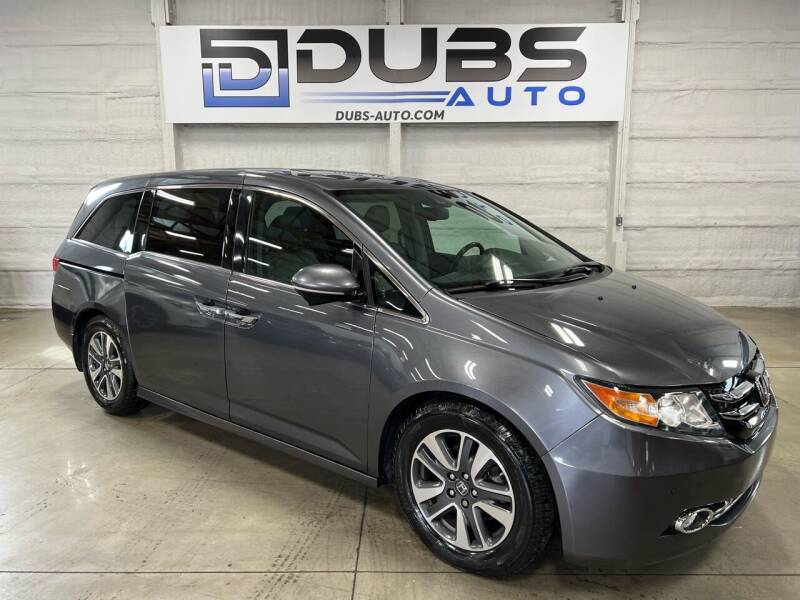 2015 Honda Odyssey for sale at DUBS AUTO LLC in Clearfield UT