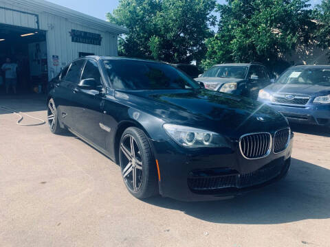 2014 BMW 7 Series for sale at DFW AUTO FINANCING LLC in Dallas TX