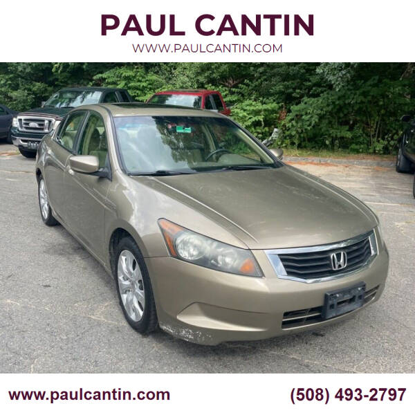 2008 Honda Accord for sale at PAUL CANTIN in Fall River MA