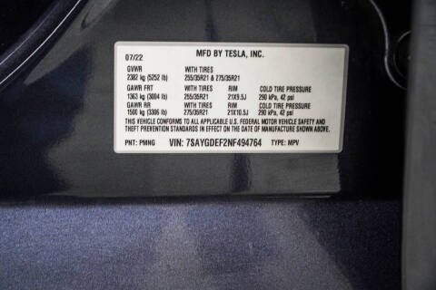 2022 Tesla Model Y Performance