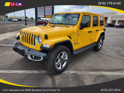 2021 Jeep Wrangler Unlimited for sale at Escar Auto in El Paso TX