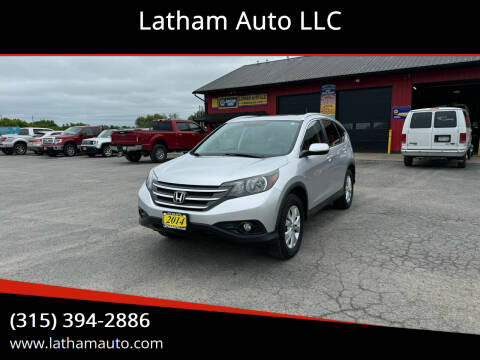 2014 Honda CR-V for sale at Latham Auto LLC in Ogdensburg NY