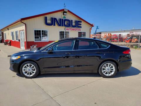 2019 Ford Fusion for sale at UNIQUE AUTOMOTIVE "BE UNIQUE" in Garden City KS