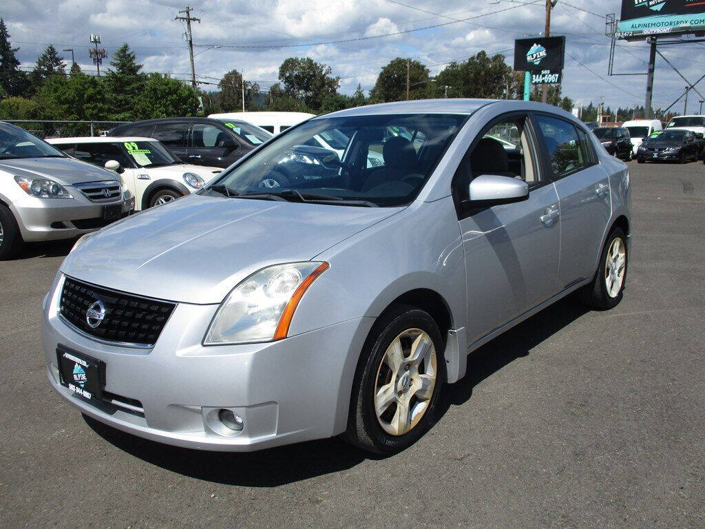 white 2008 nissan sentra