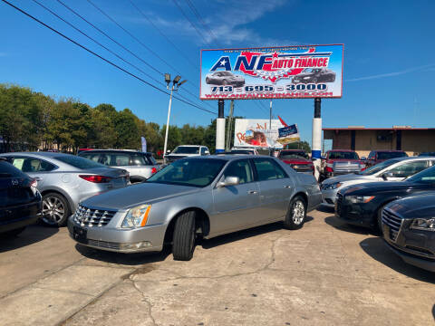 2008 Cadillac DTS for sale at ANF AUTO FINANCE in Houston TX