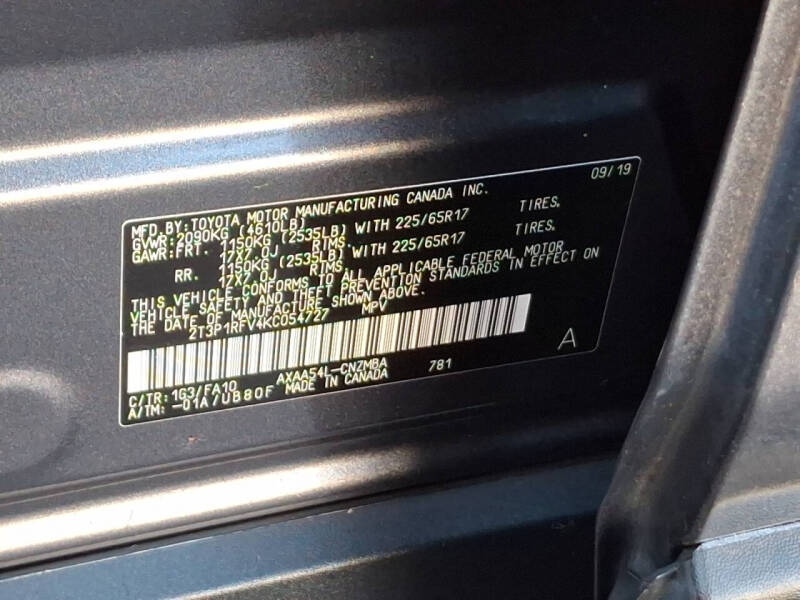 2019 Toyota RAV4 XLE