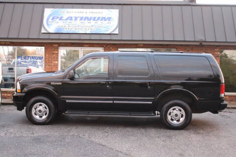 2003 Ford Excursion for sale at Platinum Auto World in Fredericksburg VA