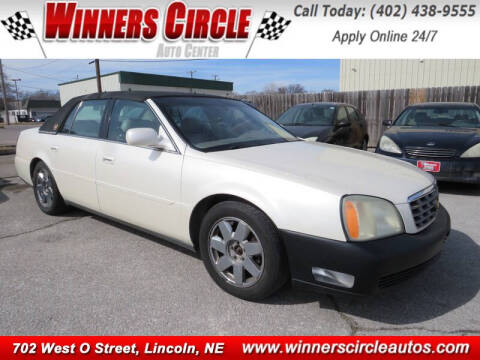 2002 Cadillac DeVille for sale at Winner's Circle Auto Ctr in Lincoln NE