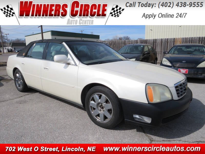 2002 Cadillac DeVille for sale at Winner's Circle Auto Ctr in Lincoln NE