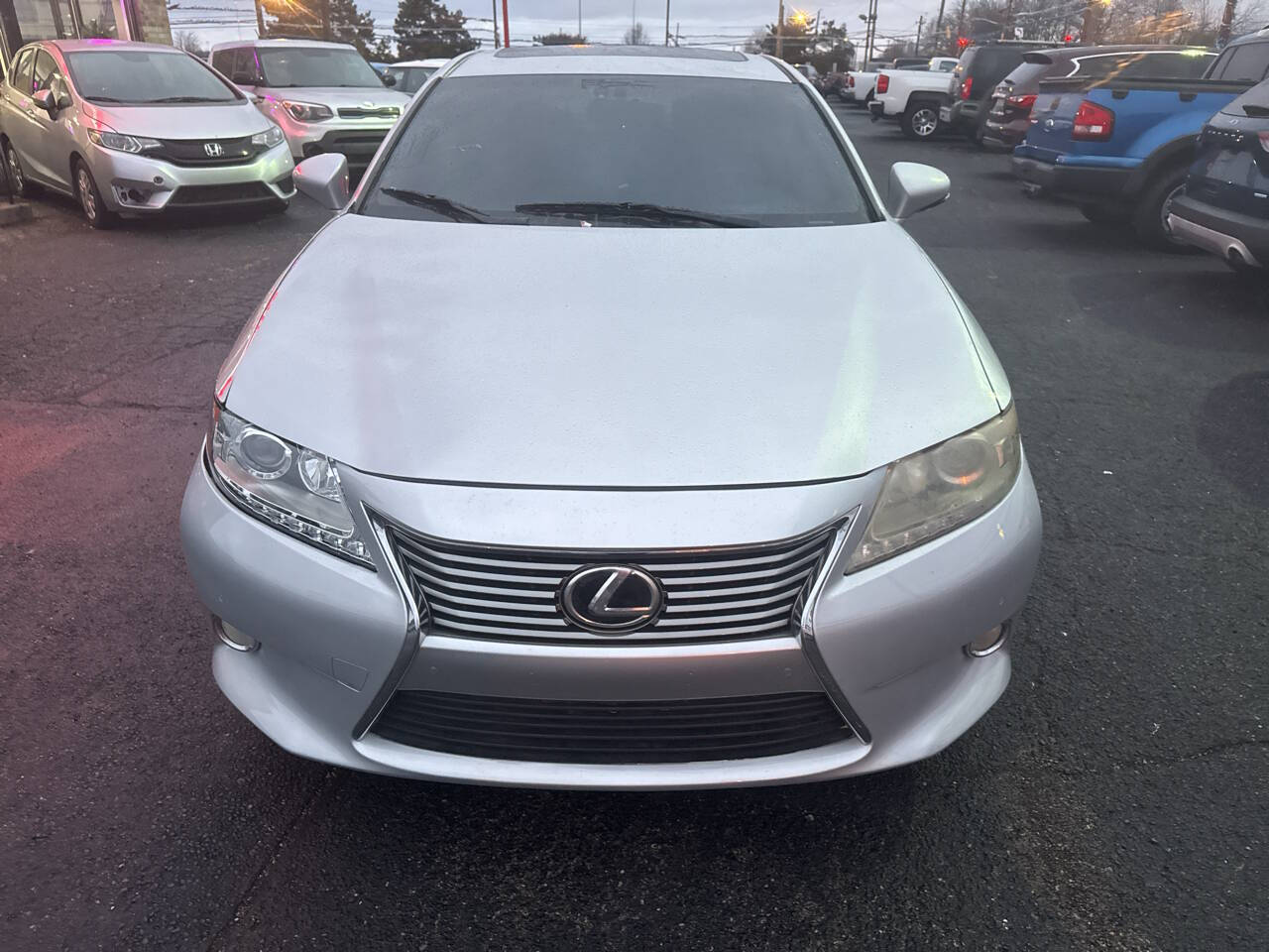 Silver 2014 Lexus ES 350 Base 4dr Sedan 2