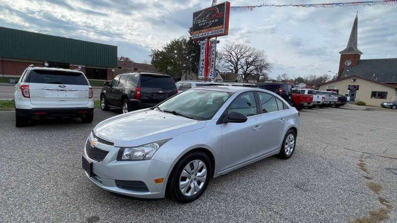 2012 Chevrolet Cruze for sale at Shakopee Redline Motors in Shakopee MN