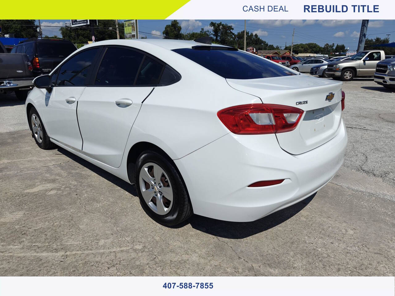 2017 Chevrolet Cruze for sale at EZ MOTOR ORLANDO in Orlando, FL