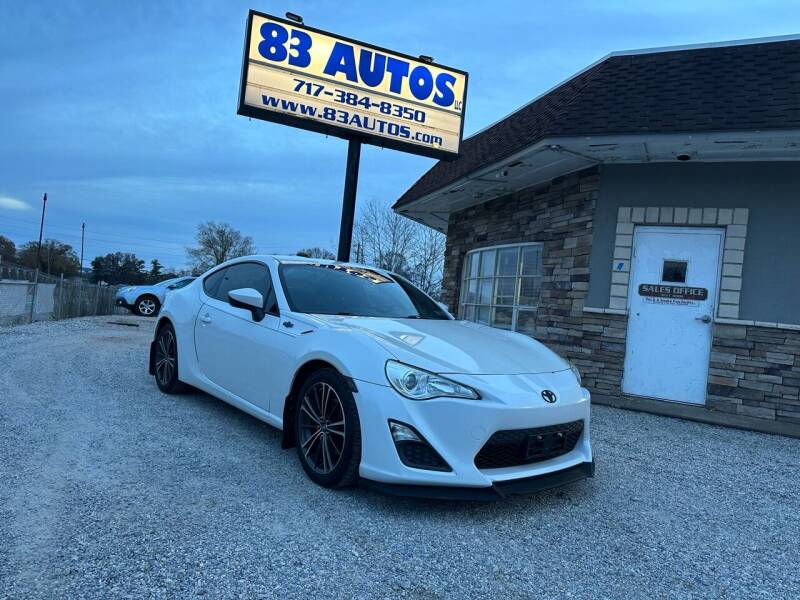 2015 Scion FR-S for sale at 83 Autos in York PA