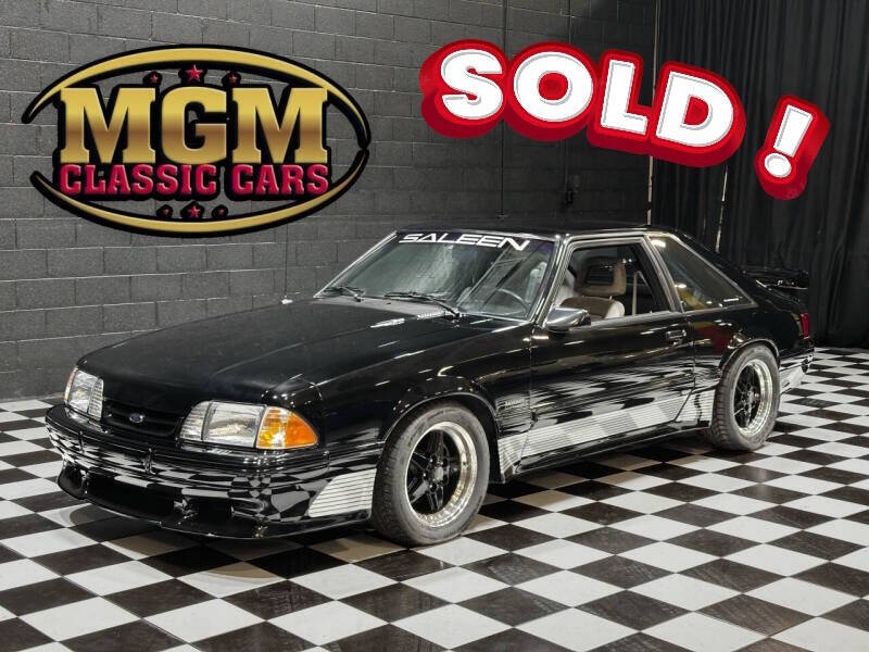 1990 Ford Mustang SALEEN NUMBER 30 OF 173 PRODUCED 