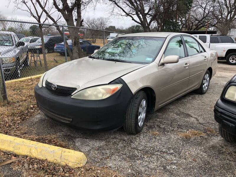 2003 Toyota Camry for sale at Approved Auto Sales in San Antonio TX
