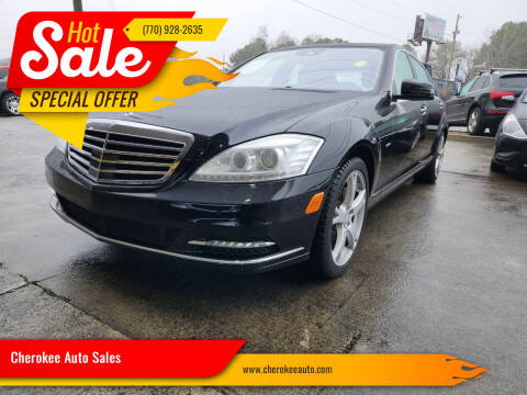 2012 Mercedes-Benz S-Class for sale at Cherokee Auto Sales in Acworth GA