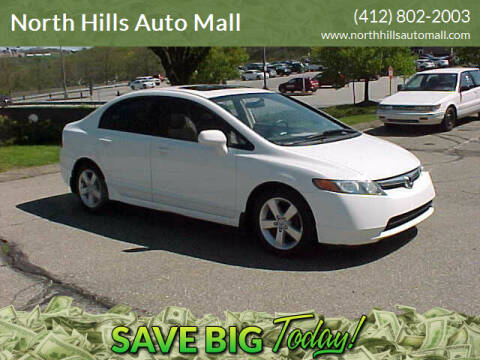 2007 Honda Civic for sale at North Hills Auto Mall in Pittsburgh PA