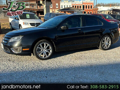 2011 Ford Fusion for sale at J & B Motors in Wood River NE